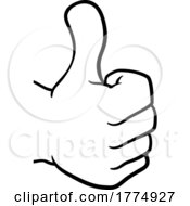 05/16/2022 - Thumbs Up Hand Cartoon Icon