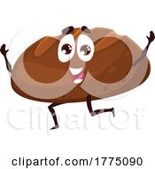 Rye Bread Food Mascot Character by Vector Tradition SM