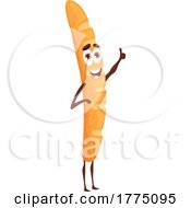 Poster, Art Print Of Baguette Food Mascot Character