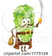 Poster, Art Print Of Bandit Lettuce Character