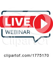 Live Webinar Button by Vector Tradition SM #COLLC1775170-0169