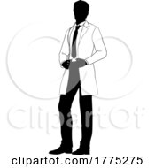 05/26/2022 - Scientist Chemist Pharmacist Man Silhouette Person