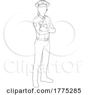 05/26/2022 - Policewoman Person Silhouette Police Officer Woman