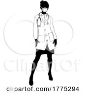 05/26/2022 - Doctor Woman Medical Silhouette Healthcare Person