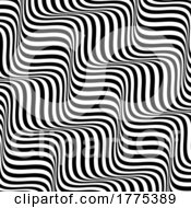 Poster, Art Print Of Optical Illusion Striped Retro Background