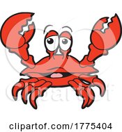 Poster, Art Print Of Cartoon Red Crab