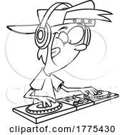 Cartoon DJ