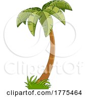 Poster, Art Print Of Cartoon Palm Tree