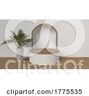 Poster, Art Print Of Pedestal For Display Blank Podium For Product