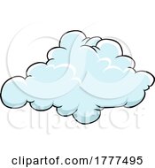 Poster, Art Print Of Cartoon Puffy Clouds