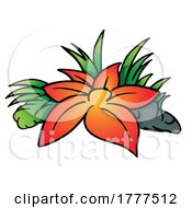 Cartoon Lily Flower