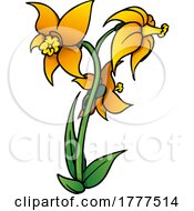 Poster, Art Print Of Cartoon Daffodil Trio