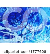 Poster, Art Print Of Hand Painted Fluid Art Background