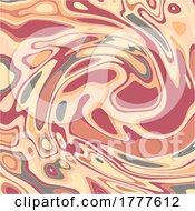Poster, Art Print Of Sbstract Psychedelic Styled Pattern Background 3103