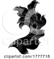 06/12/2022 - Filigree Heraldic Crest Coat Of Arms Floral Design