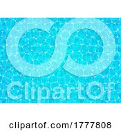 Poster, Art Print Of Abstract Background With A Swimming Pool Texture Design
