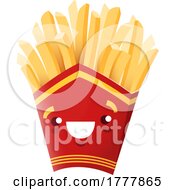 Poster, Art Print Of French Fries Mascot