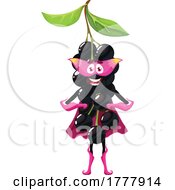 Super Black Currant Mascot
