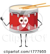Poster, Art Print Of Drum Mascot