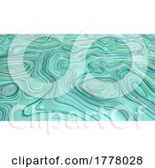 Poster, Art Print Of Abstract Geometric Wavy Folds Background