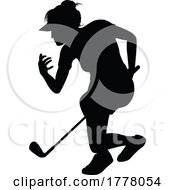 06/21/2022 - Golfer Golf Sports Person Silhouette