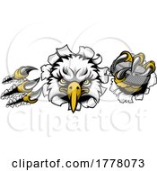 06/22/2022 - Eagle Ice Hockey Player Animal Sports Mascot