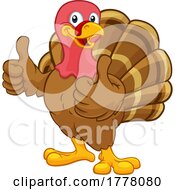 06/22/2022 - Turkey Thanksgiving Or Christmas Cartoon Character