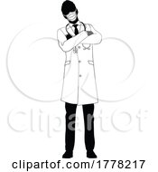 06/28/2022 - Doctor Man Medical Silhouette Healthcare Person