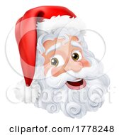 Santa Claus Father Christmas Cartoon Character by AtStockIllustration