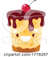 Cake Food Mascot