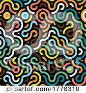 Poster, Art Print Of Abstract Organic Pattern Design Background