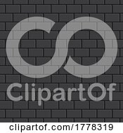 Poster, Art Print Of Grey Brick Pattern Background