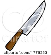 Poster, Art Print Of Cartoon Knife