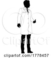 07/05/2022 - Scientist Chemist Pharmacist Man Silhouette Person