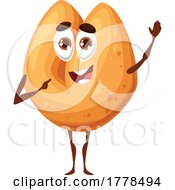 Poster, Art Print Of Fortune Cookie Food Mascot Character