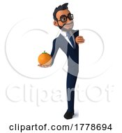 3d Indian Business Man on a White Background by Julos #COLLC1778694-0108