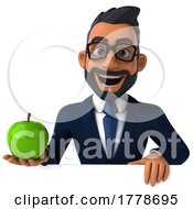 3d Indian Business Man on a White Background by Julos #COLLC1778695-0108