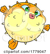 07/14/2022 - Cartoon Cute Puffer Blow Fish
