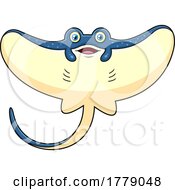 07/14/2022 - Cartoon Cute Stingray