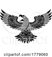 Bald Eagle Hawk Flying Basketball Ball Claw Mascot
