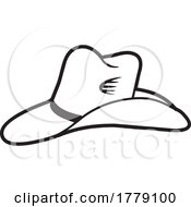 Poster, Art Print Of Cartoon Cowboy Hat