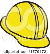 Cartoon Yellow Hard Hat by Johnny Sajem