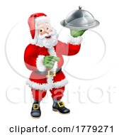 Poster, Art Print Of Christmas Santa Claus Father Christmas Food Chef