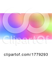 Poster, Art Print Of Abstract Banner With Colourful Gradient Design
