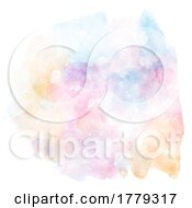 Poster, Art Print Of Pastel Watercolour Design Background