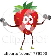 Poster, Art Print Of Strawberry Food Mascot Character