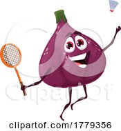 Fig Food Mascot Character