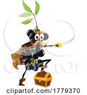 Black Currant Food Mascot Character