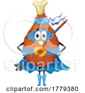 Chicken Leg Food Mascot Character