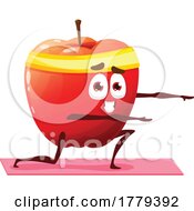 Poster, Art Print Of Apple Food Mascot Character